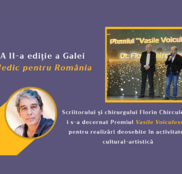 Scriitorul și chirurgul Florin Chirculescu a primit „Premiul Vasile Voiculescu” 9 scriitorul-și-chirurgul-florin-chirculescu-a-primit-premiul-vasile-voiculescu