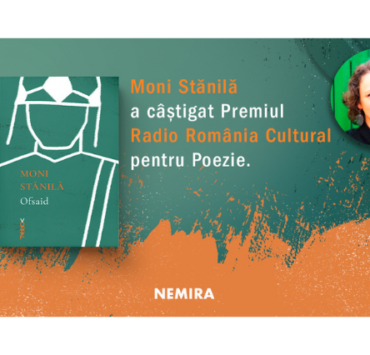 Moni Stănilă a câștigat Premiul Radio România Cultural pentru Poezie 8 moni-stănilă-a-câștigat-premiul-radio-românia-cultural-pentru-poezie
