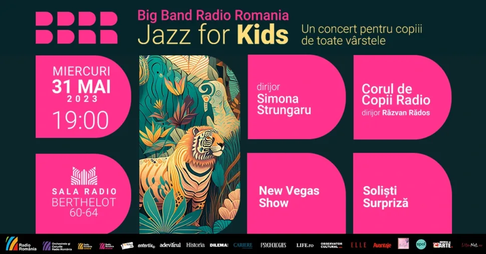 Poster-orizontal 31 Mai 2023 Jazz for Kids