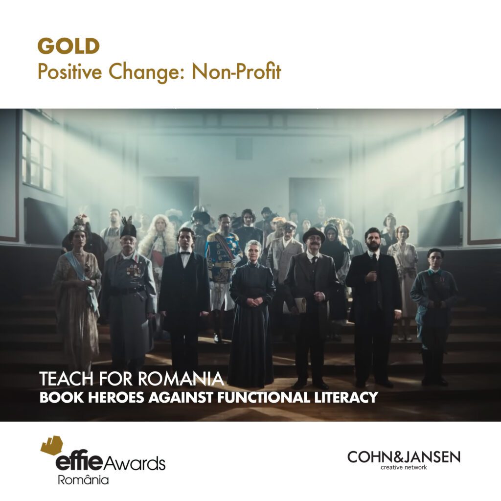 Cohn&Jansen Agenția Anului la Effie Awards România 2024 6 04teach