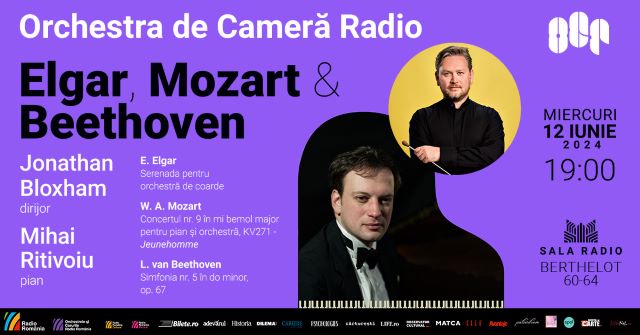 Simfonia destinului, de Beethoven, la Sala Radio 3 afis beethoven