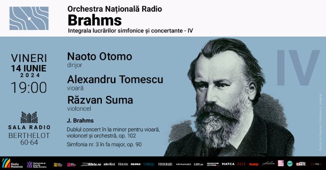 Ultimul „episod” al Integralei Brahms la Sala Radio 3 afis sala radio