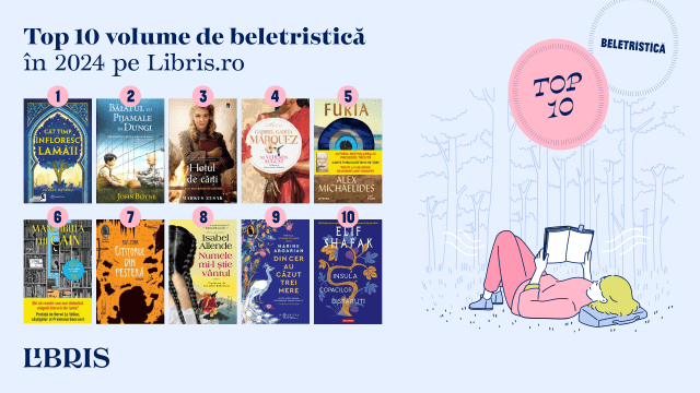 Libris.ro: Ce cărți pun românii în bagajul de vacanță 3 Libris Top beletristica 1