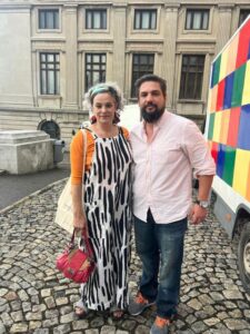 Tiberiu Ioana la inceperea filmarilor