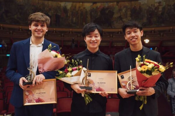 Yo Kitamura câștigă Concursul Internațional George Enescu 2024, Secțiunea Violoncel 3 Ettore Pagano Yo Kitamura. Laureatii Concursului Enescu 2024 sectiunea violoncel. foto Alex Damian