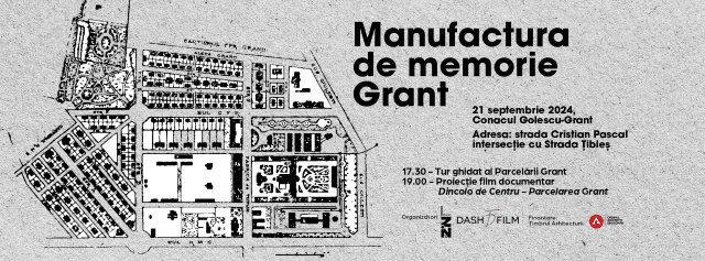 Manufactura de Memorie Grant: proiecții de film documentar și tur ghidat 3 KV Manufactura de memorie GRANT