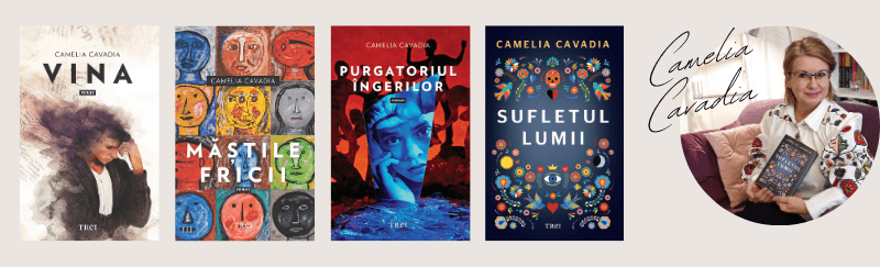 Bestsellerul "Măștile fricii" apare în traducere în spaniolă 3 camelia cavadia reclama