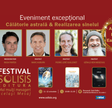 Călătorul astral și autorul MARC AUBURN – vine în România în octombrie la invitația Editurii Solisis 11 solisis nou