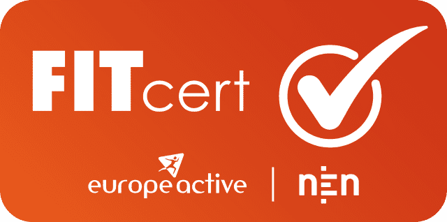 World Class devine prima rețea de health & fitness din România care obține Certificarea FitCert® 4 FitCert Algemeen logo orange