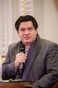 Cristian Macelaru. Festivalul International George Enescu. conferinta de presa. foto Andrei Gindac