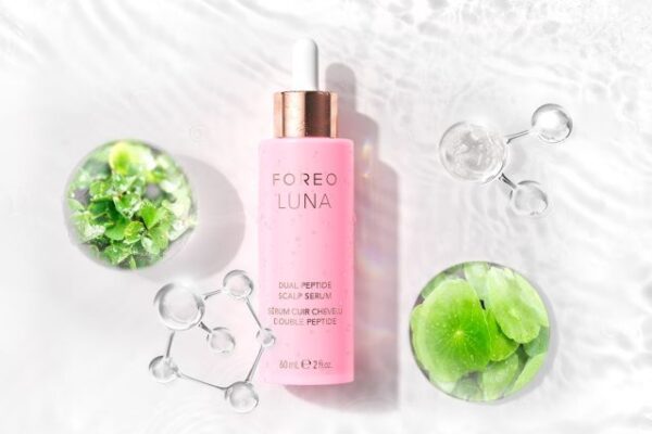 Noul ser LUNA™ Dual-Peptide Scalp Serum completează rutina de îngrijire complexă a părului de la Foreo 3 M Luna Dual Peptide Scalp Serum Ingredient KV01