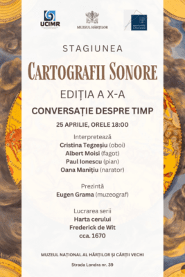 Cartografii Sonore X 2025 04 25 Recital Conversatii despre timp 740 x 1110