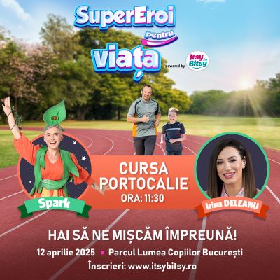 Cursa portocalie Spark Irina Deleanu
