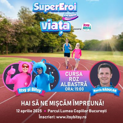 Cursa rozalb Itsy Bitsy Narcis Raducan