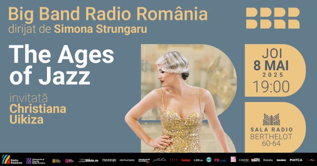 „The Ages of Jazz”: concert dedicat Zilei Internaționale a Jazz-ului 3 Poster orizontal 08.05.2025 Christiana Uikiza