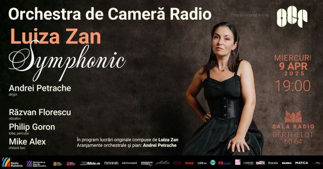 Poster orizontal 09.04.2025 Luiza Zan Simfonic