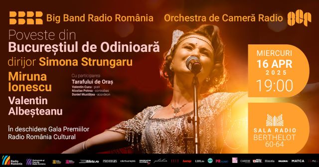 Gala Premiilor Radio România Cultural la Sala Radio 3 Poster orizontal 16 Apr 2025 Miruna Ionescu Gala