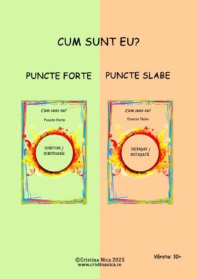 CUM SUNT EU PUNCTE FORTE PUNCTE SLABE