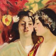 Stefan Luchian Primavara Doua muze 1897 1899 colectie privata