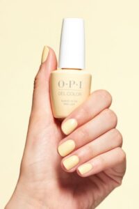 blinded by the ring light gcs003 gel nail polish 99350157728 hand and bottle