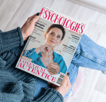 Unde găsim ediţia aprilie - mai 2025 a revistei Psychologies? 9 coperta revista mai