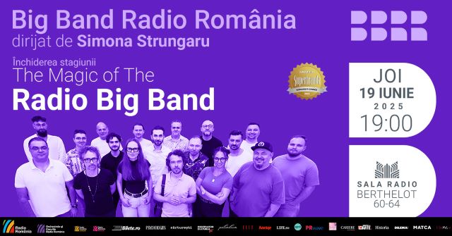 Poster orizontal 19.06.2025 Magia Big Band