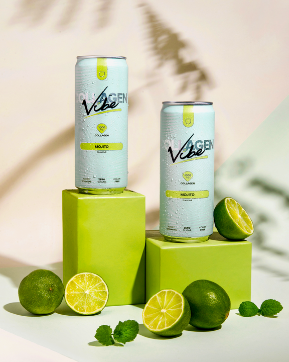 Hidratare cu Vibe: Collagen Vibe lansează noi arome tropicale pentru o vară fresh! 1 Collagen Vibe Mojito