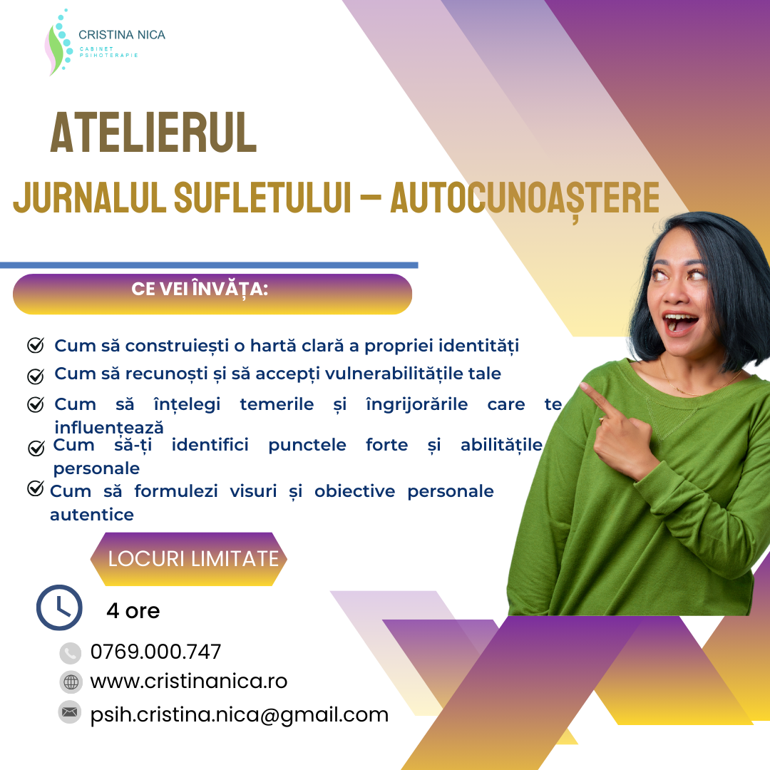 Jurnalul sufletului – autocunoaștere 1 Jurnalul sufletului - autocunoastere