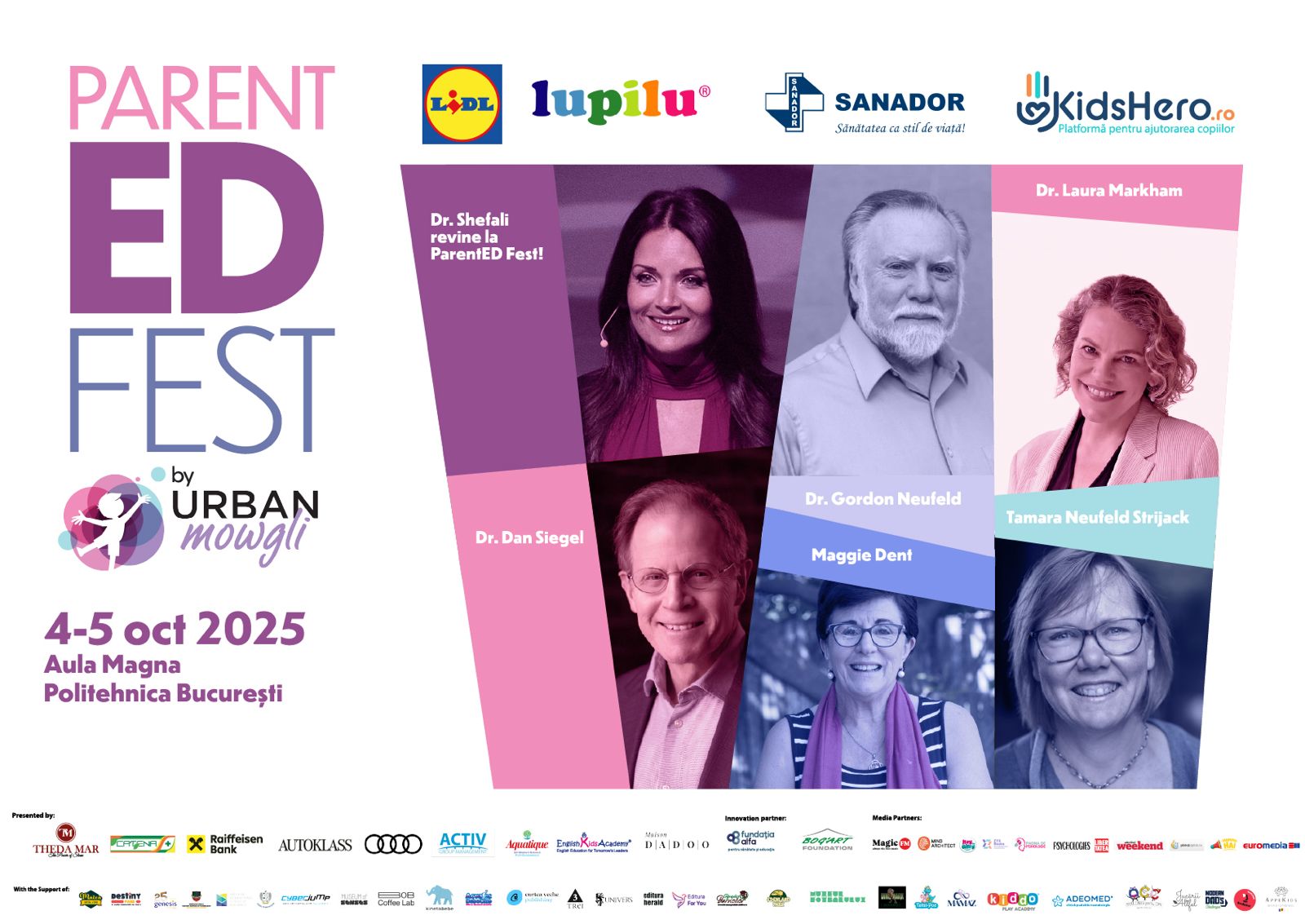 30% dintre copiii sub 6 ani din România sunt supuși abuzurilor fizice sau emoționale 3 ParentED Fest 2025