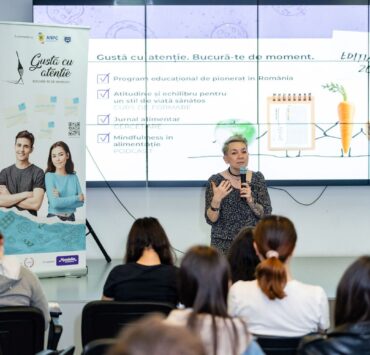 Prima generaţie de profesori-formatori predă relaţia sănătoasă cu mâncarea
