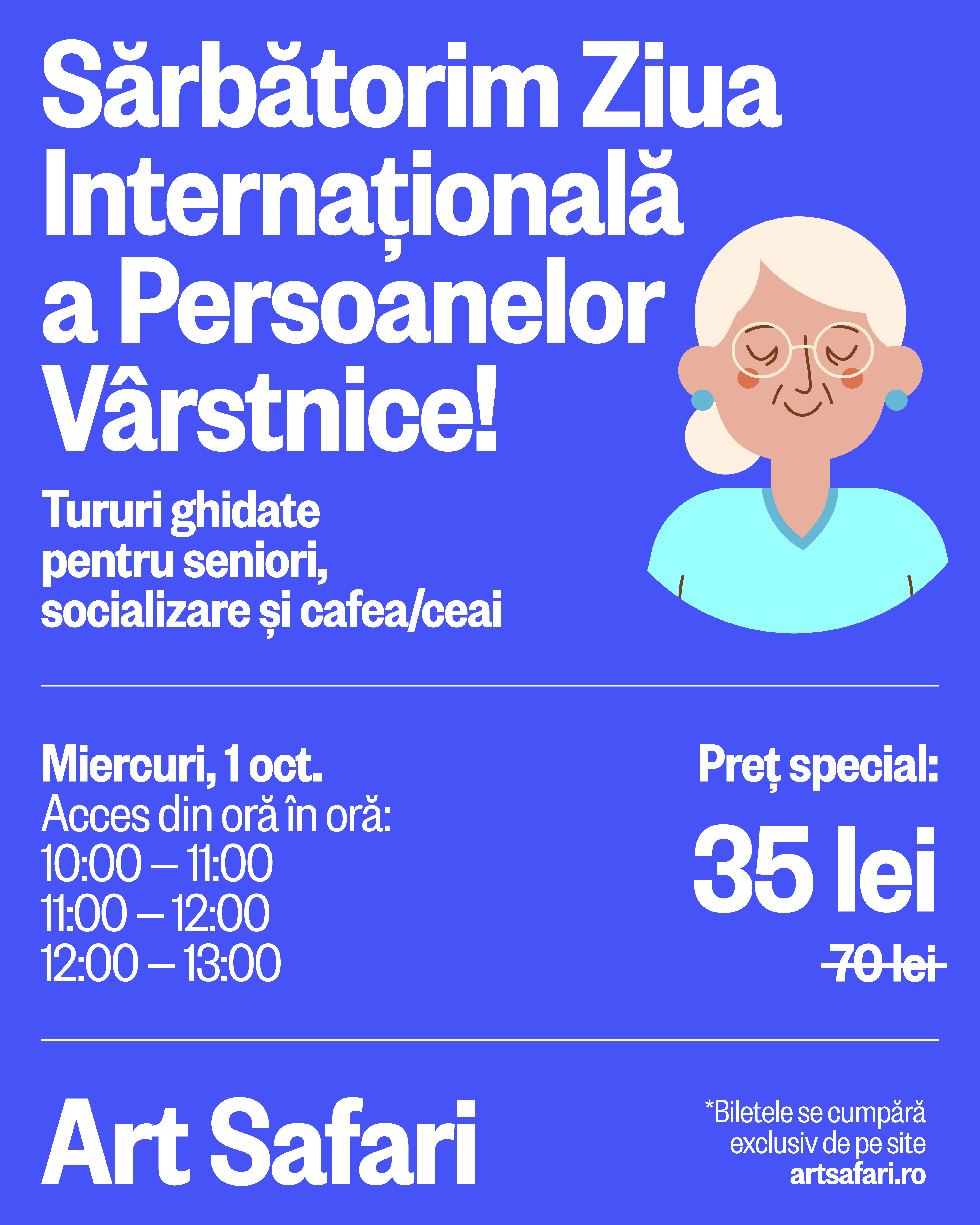 Ziua Internațională a Persoanelor Vârstnice la Art Safari