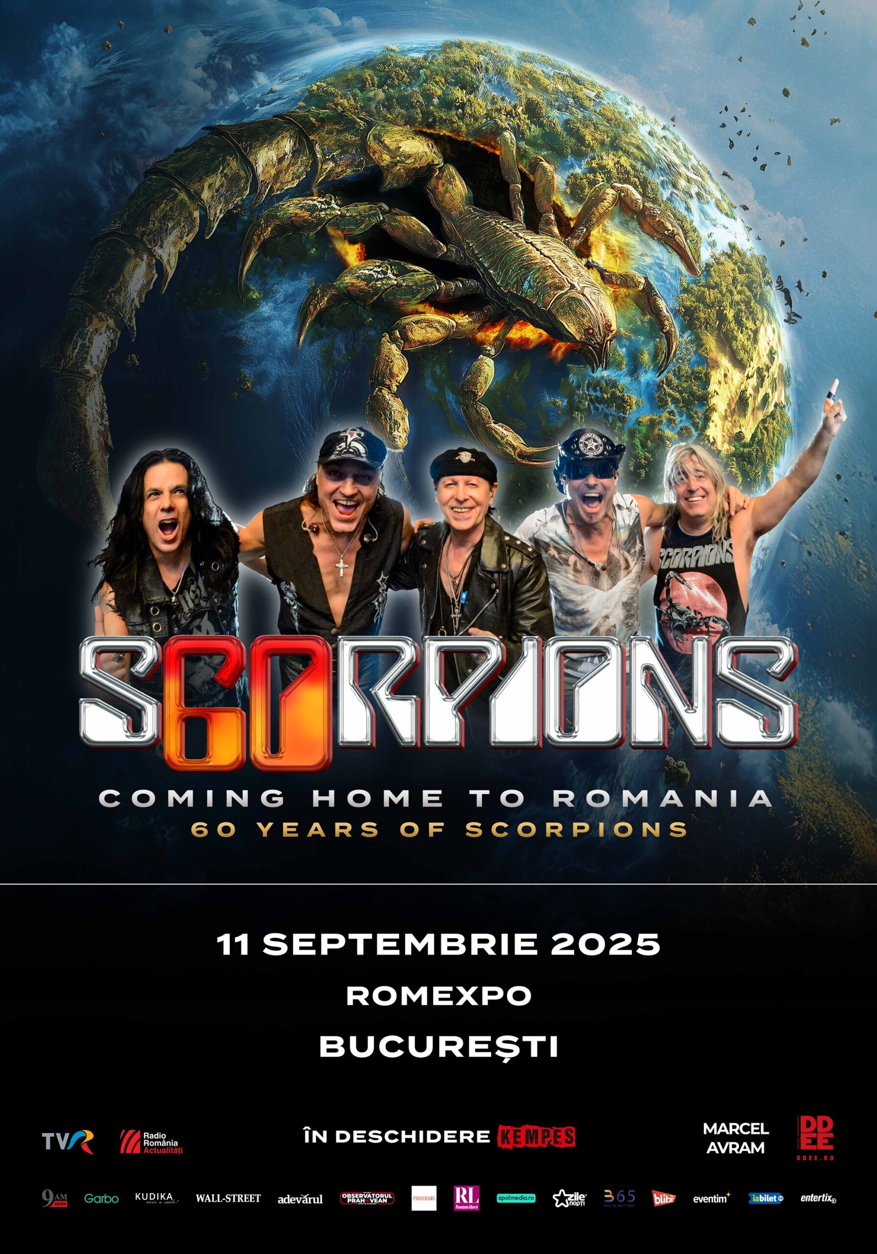 afiș scorpions concert aniversar bucurești 11 septembrie(1)