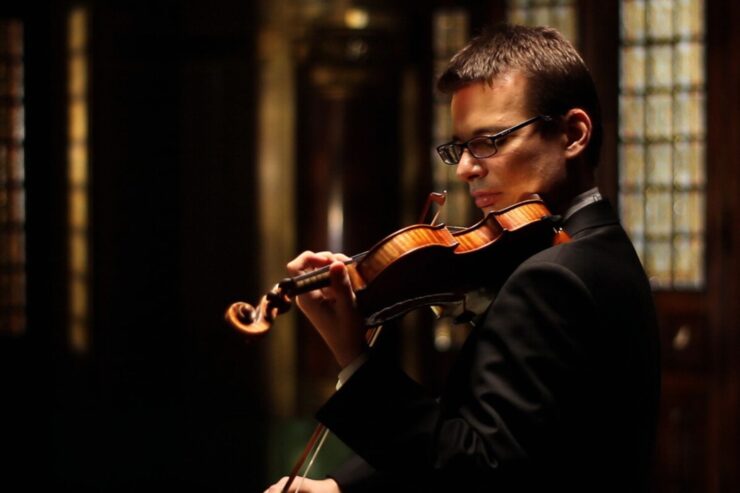 Alexandru Tomescu canta Bruch la Sala Radio