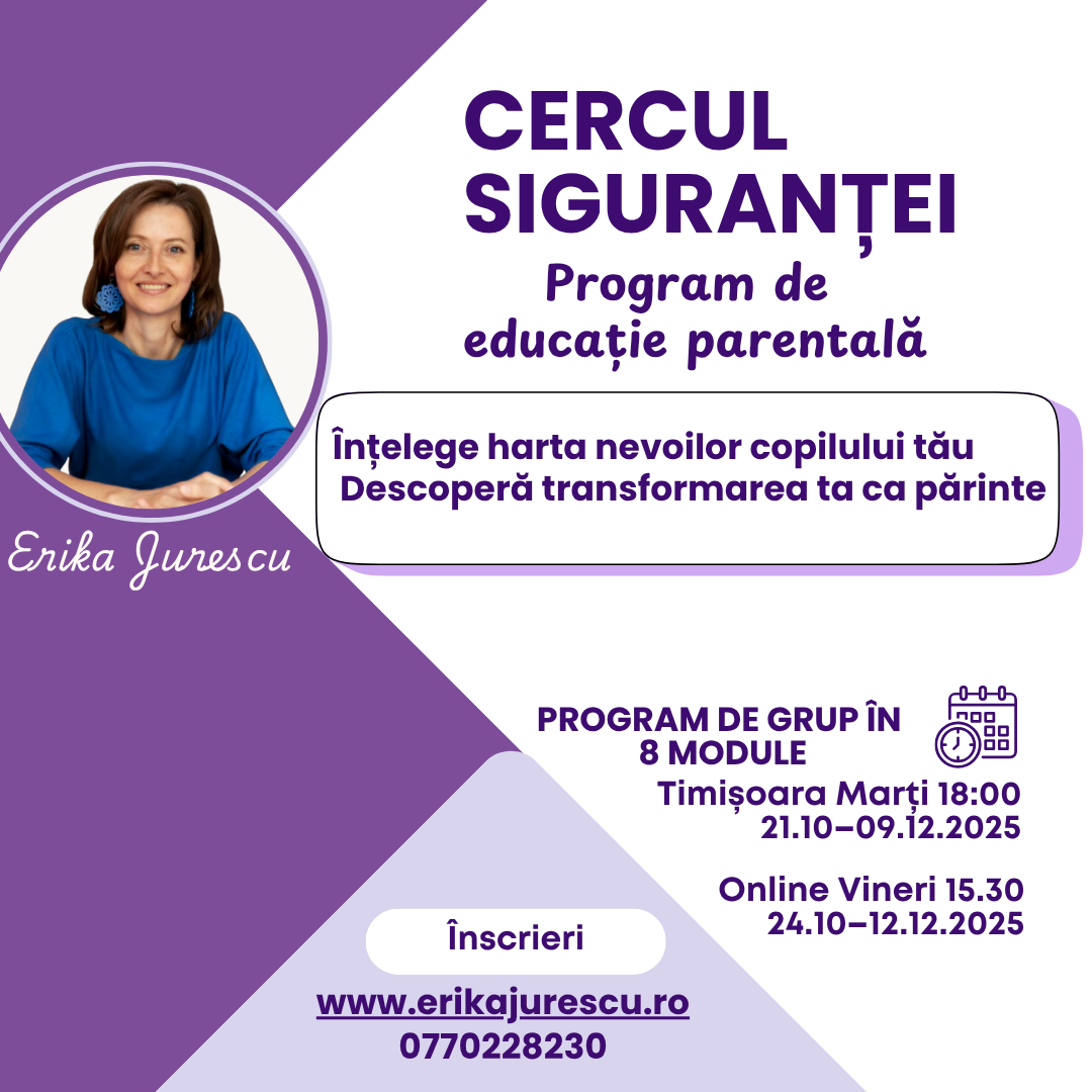 Cercul siguranței: program de educație parentală