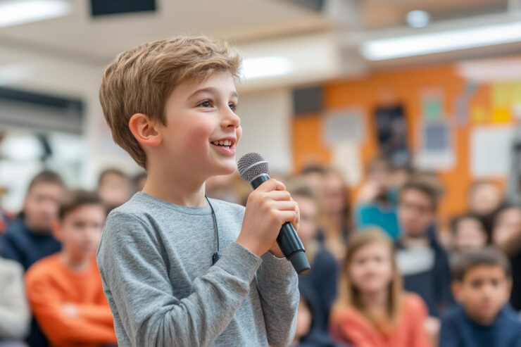 Cum îți ajuți copilul să prindă curajul de a vorbi în public 21 Cum iti ajuti copilul sa prinda curajul de a vorbi in public