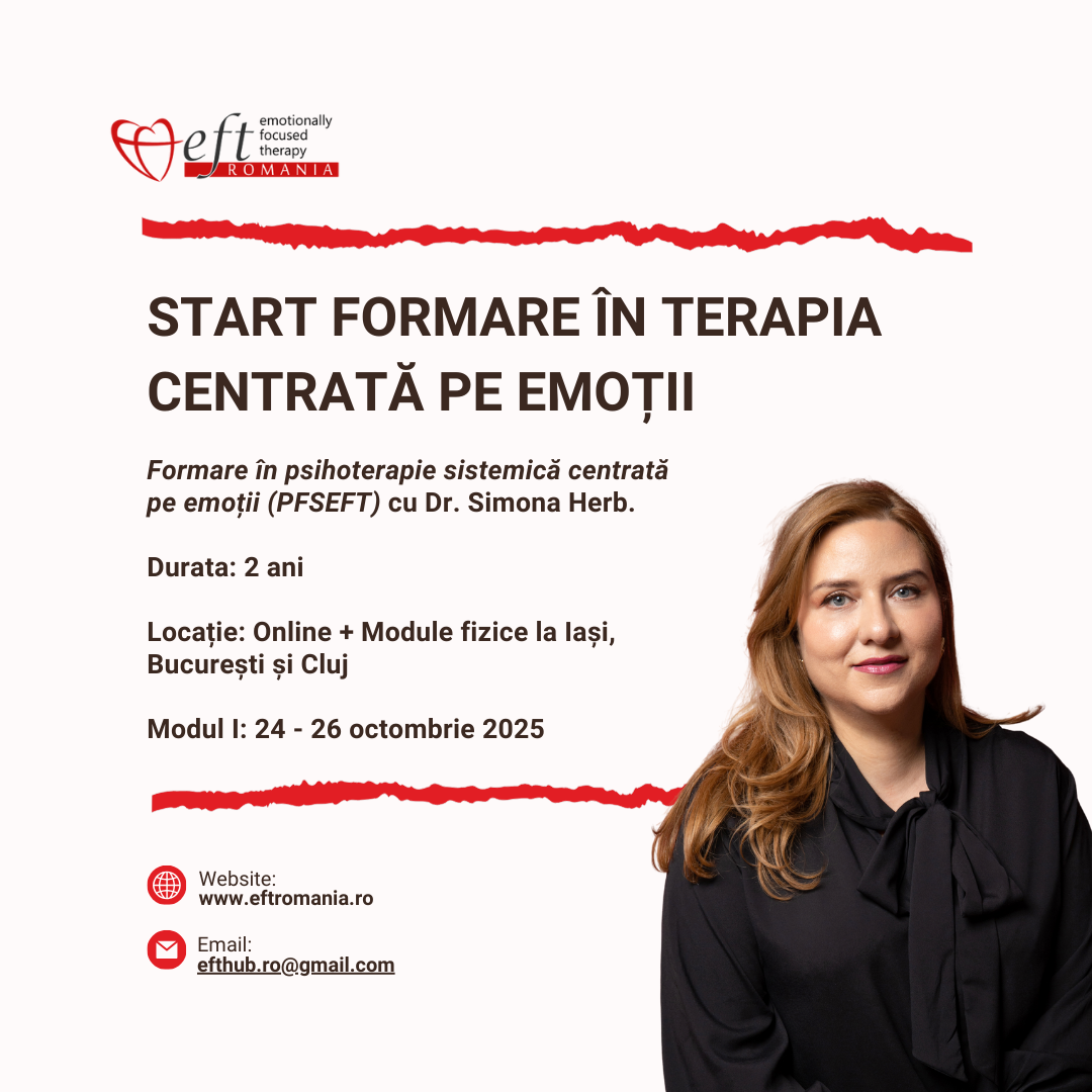 Formare în Terapia Centrată pe Emoții
