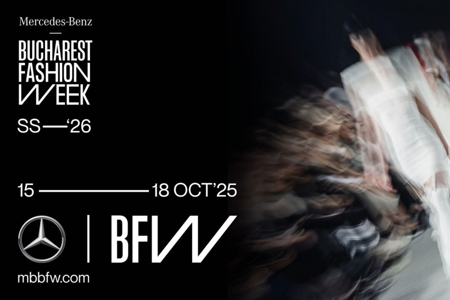 Începe cea de-a treia ediţie a Mercedes-Benz Bucharest Fashion Week 1 Începe cea de-a treia ediţie a Mercedes-Benz Bucharest Fashion Week