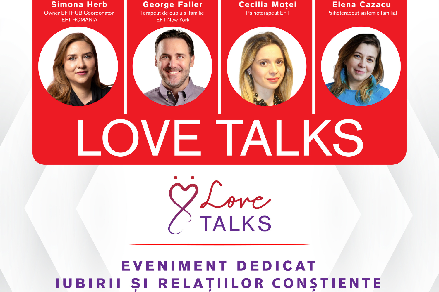 Love Talks, conferința despre iubire și relații conștiente debutează la Iași pe 9 noiembrie 1 Love Talks, conferința despre iubire și relații conștiente debutează la Iași pe 9 noiembrie