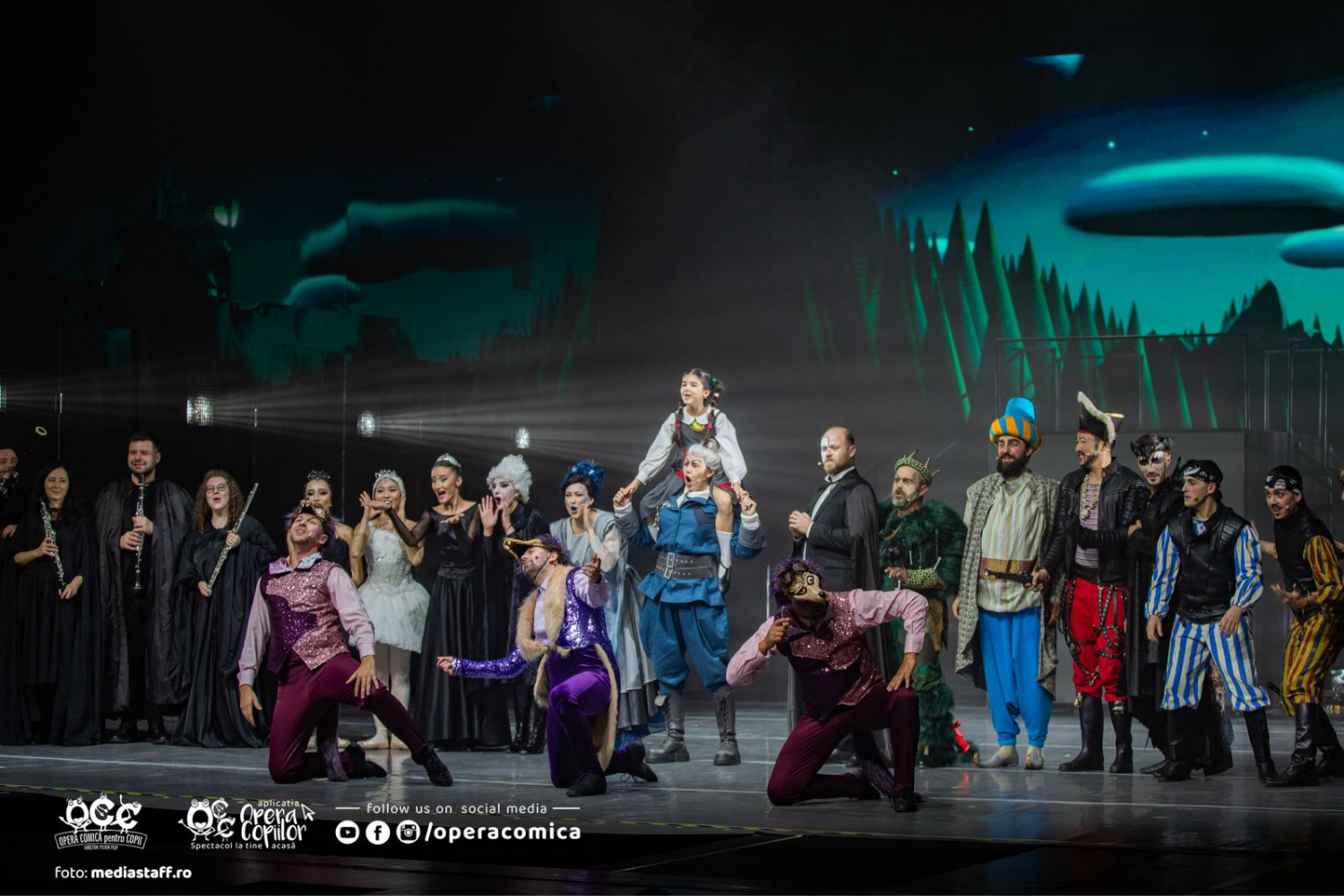 Toamna spectaculoasă a personajelor negative la Opera Comică pentru Copii 1 Toamna spectaculoasă a personajelor negative la Opera Comică pentru Copii