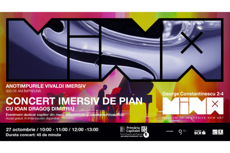 „Anotimpurile Vivaldi Imersiv – 300 de ani Impreuna o experienta imersiva se lanseaza la MINA