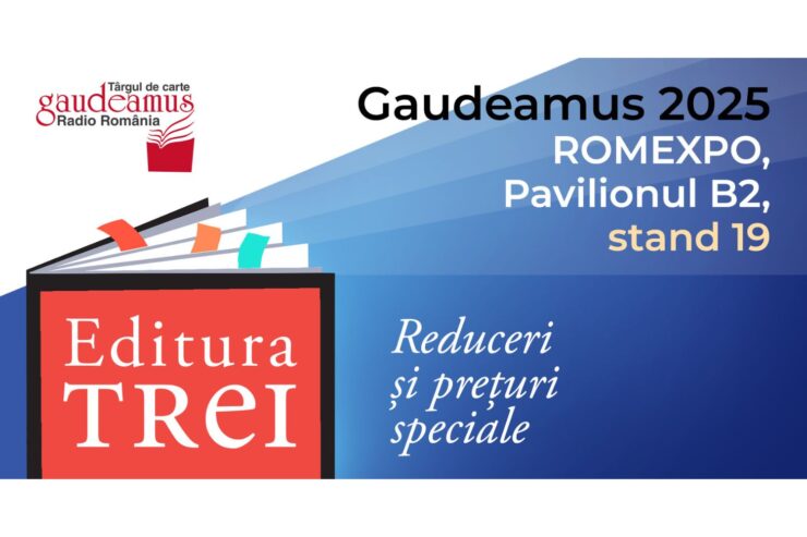 Oferta Grupului editorial Trei la Gaudeamus 2025