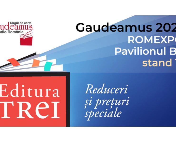 Oferta Grupului editorial Trei la Gaudeamus 2025