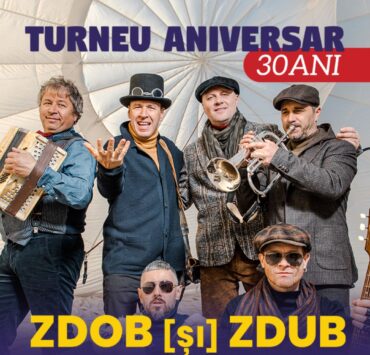 Zdob și Zdub aniversează 30 de ani de muzică printr-un concert special la Arenele Romane
