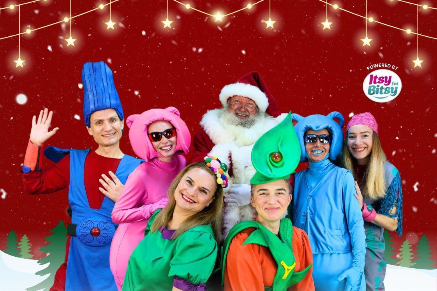 Copiii pot vorbi în direct cu Moș Crăciun la Itsy Bitsy FM și îl pot întâlni în București