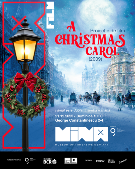 Proiecție film - A Christmas Carol