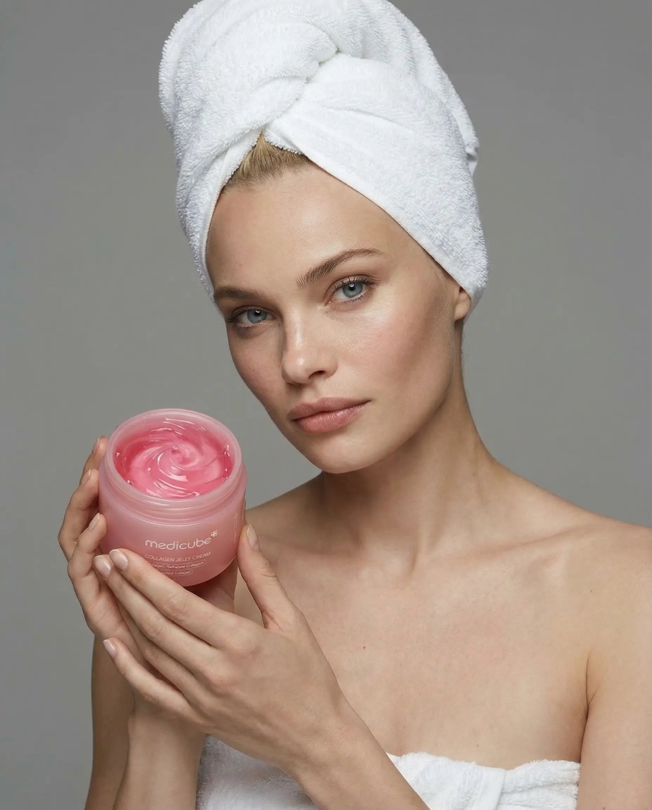 Top creme coreene hidratante pentru piele sănătoasă în 2026 4 Collagen Jelly Cream – Medicube