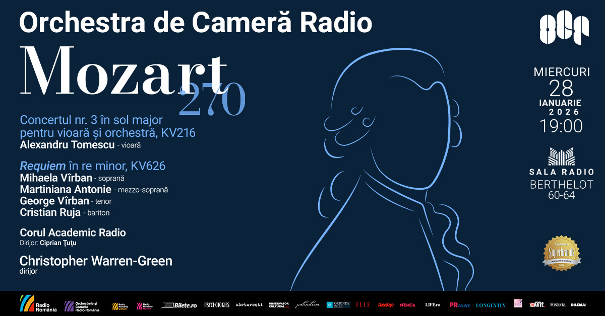 Poster orizontal 28 ianuarie 2026 Warren Green Tomescu