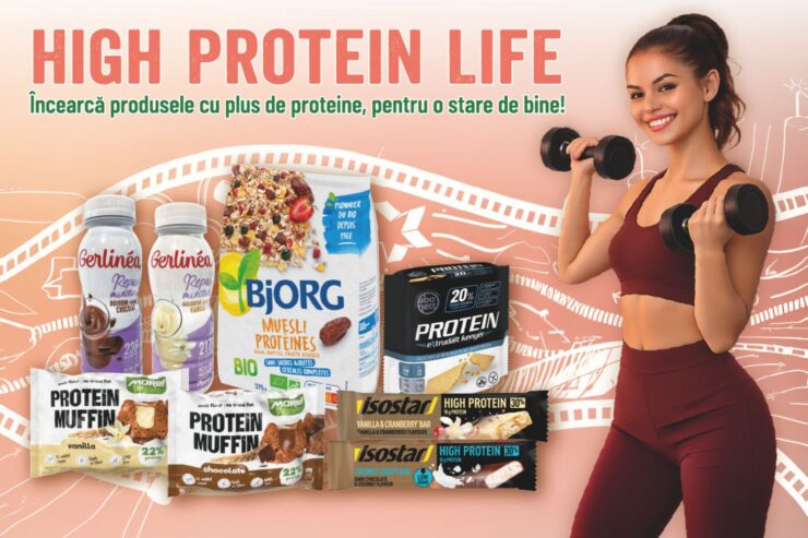 High Protein pentru o viață activă 4 High Protein pentru o viață activă