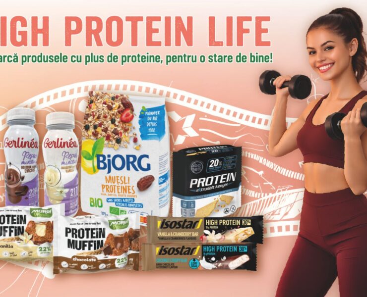 High Protein pentru o viață activă