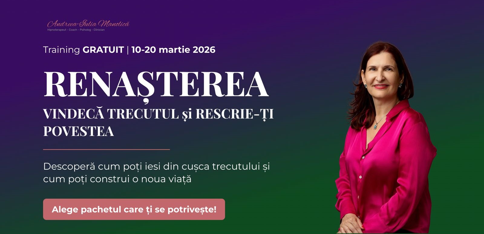 Renașterea - Vindecă trecutul și rescrie-ți povestea